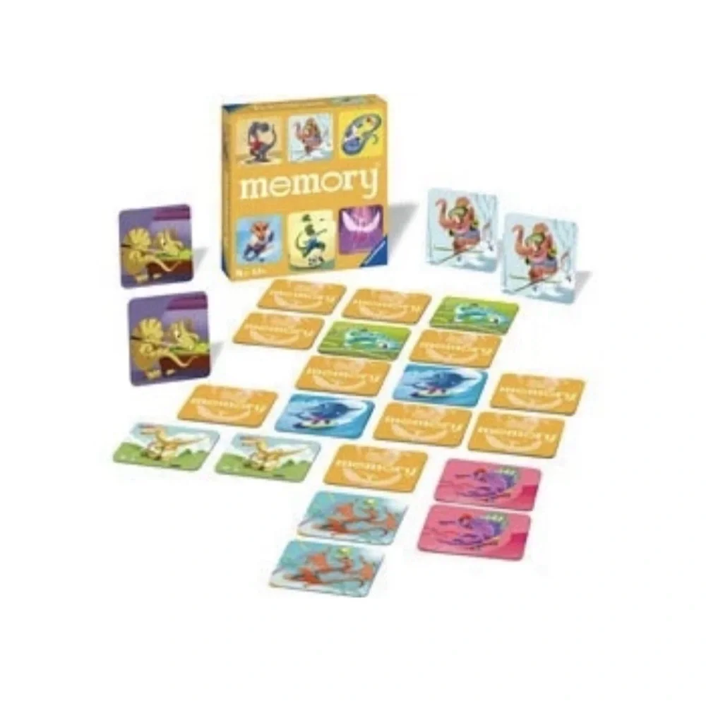 Ravensburger Memory Game with Vibrant Animal Art